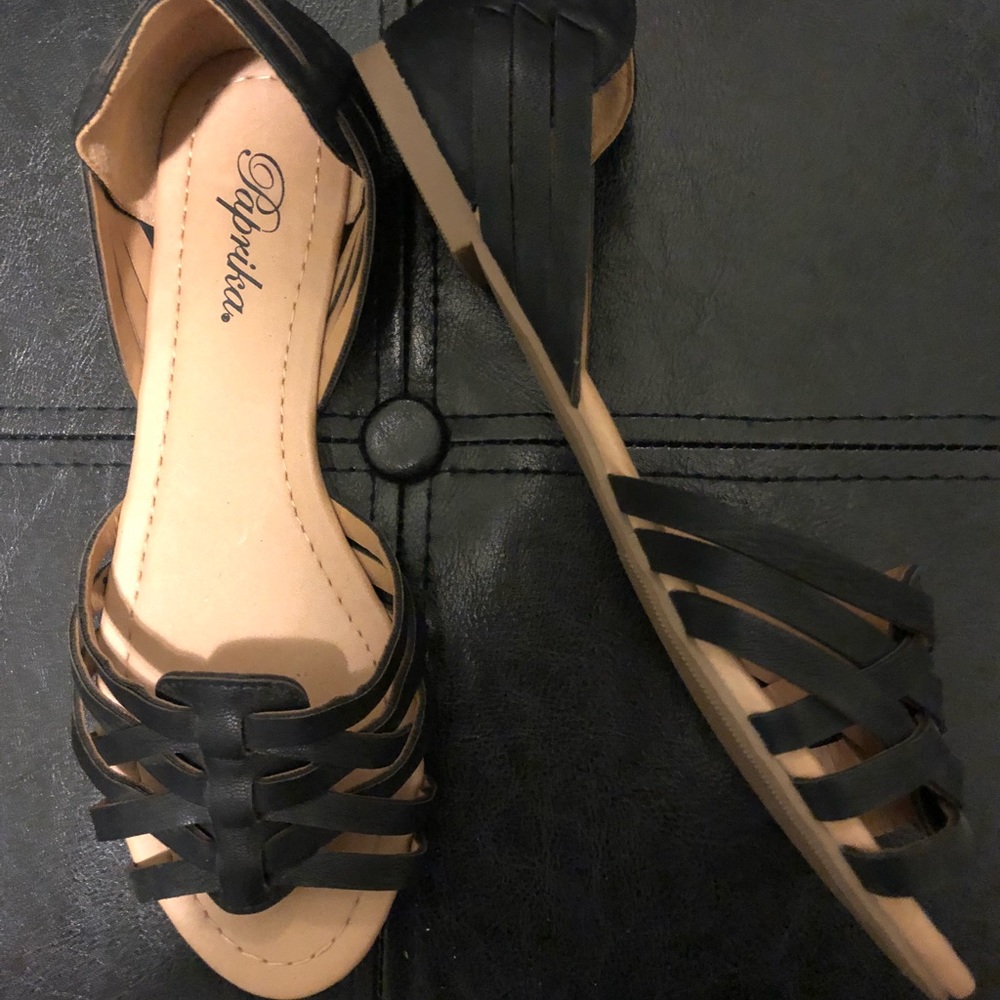 Paprika huarache Sandals size 6
